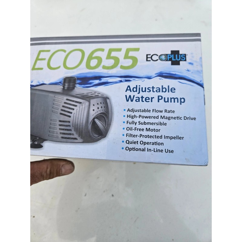 Ecoplus 655 Adjustable Submersible Water Pump 655 GPH - New