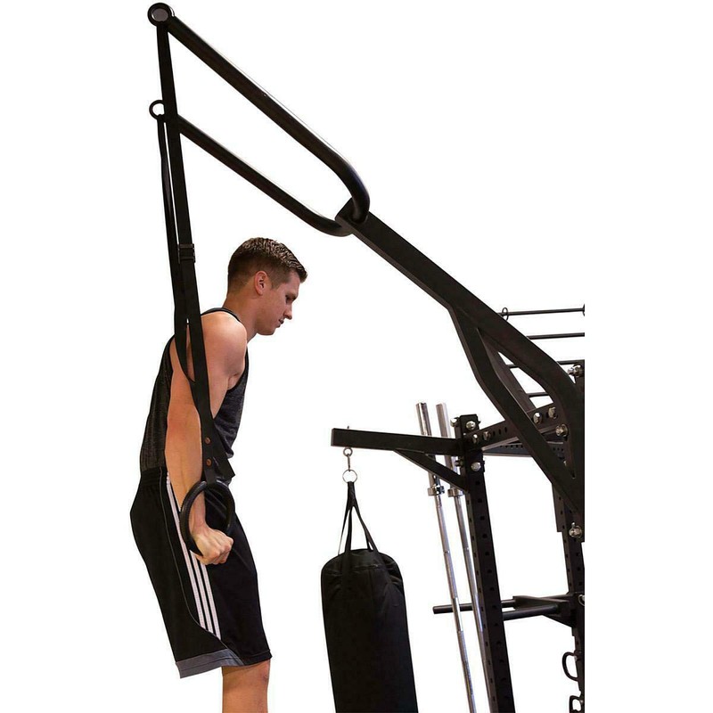 Body-Solid Tools BSTRINGS Exercise Rings with Adjustable Nylon Straps for