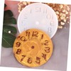 TEHAUX Flexible Clock Mold Resin Epoxy Mold for DIY Crafts