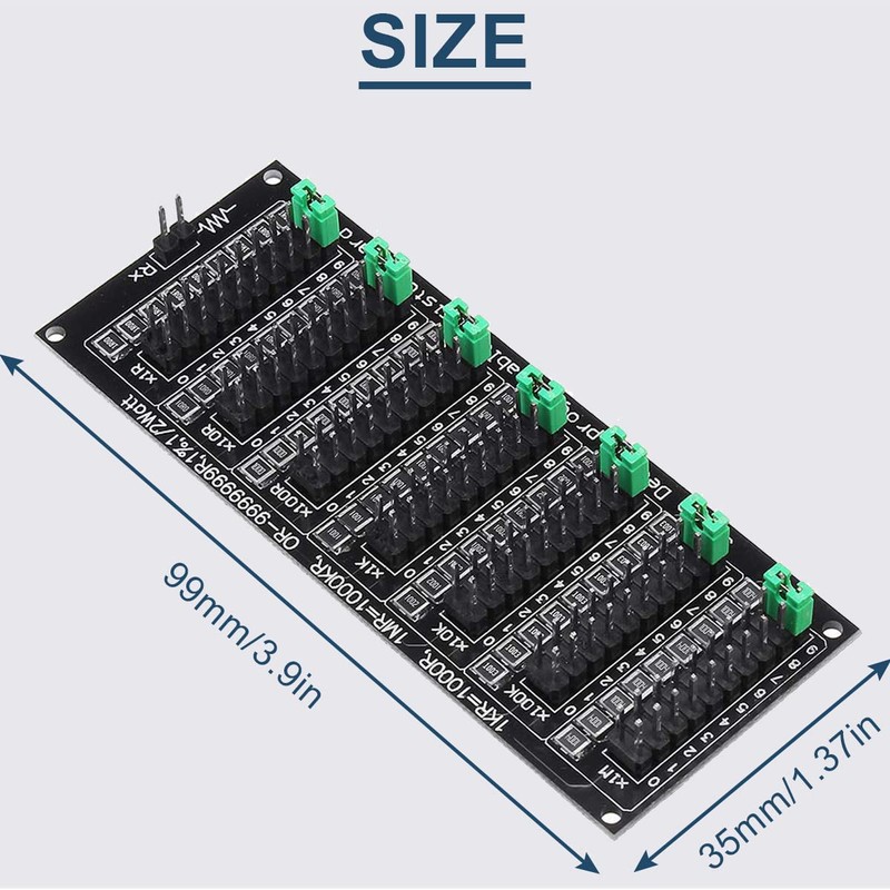 DAOKAI Programmable Resistor Board 1R - 9999999R Resistor Board Step