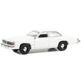 DCD 1976-77 Pontiac LeMans Enforcer White Hobby Exclusive Series 1/64 Diecast Model Car by Greenlight 'Hot Pursuit' Collection