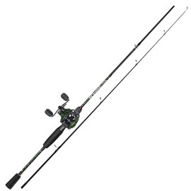 Sougayilang Spinning & Casting Fishing Rod Reel Combos, 2 Pc Sensitive Rod with Stainless Steel Guides for Freshwater Fishing- Casting 7'0" with Left Reel