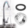 2 Sets Faucet Adapter Straight Thread 15/16in Male 27/32in Female