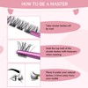 Cluster Eyelashes, Pack of 72 Individual Eyelashes, Eyelash Clusters, DIY
