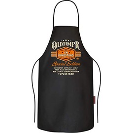 LOBO BBQ Apron Cooking Apron Kitchen Apron as a Gift for Retired Retirees: Vintage Car 100% Cotton, Vintage car