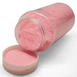 Lassos Boutique 1-Pound Extra Fine Decorative Bulk Glitter Powder Bottle Art Craft (Pink)