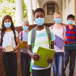 eZthings Children's Disposable Face Mask for Personal Protective Safety (50 Kids Masks)