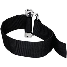 Lumax LX-1811 - Llave de Filtro de Aceite (Correa Resistente, 3/8 y 1/2 Pulgadas) Drive