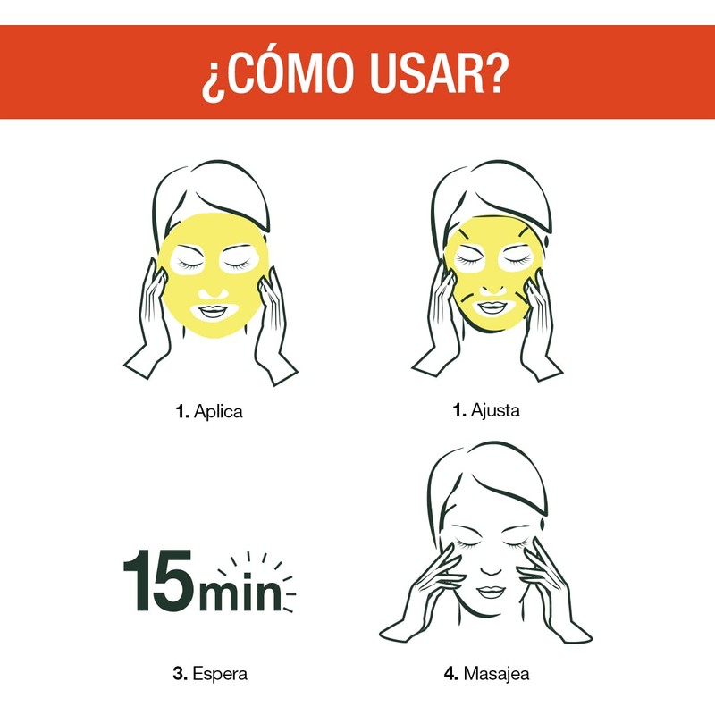 Garnier Skin Active, Mascarilla Facial en Tela, 28 g