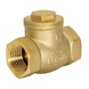 Eastman Brass Swing Check Valve, 1 Inch IPS, Brass Plumbing