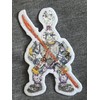 TMNT figure patch USAGI YOJIMBO embroidered NINJA TURTLES Shredder April