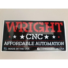 none STICKER Tool Box Toolbox CNC MACHINE MACHINIST  STICKER DECAL WRIGHT AUTOMATION