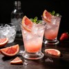 LAIAMER 6 Pcs Glass Mint Julep Cups 10 oz Clear