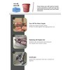 HIGHCRAFT 12 Inch Flexible Toilet Water Supply Line Braided Stainless