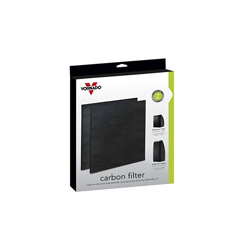 Vornado Activated Carbon Filter for True HEPA Air Purifier AC300,