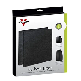 Vornado Activated Carbon Filter for True HEPA Air Purifier AC300, AC350, AC500 Pack of 2