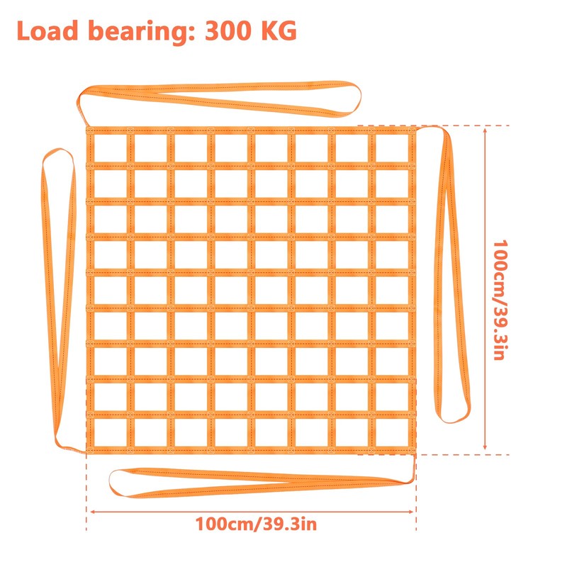 Lifting Net 1 x 1 m Load Lifting Net Webbing