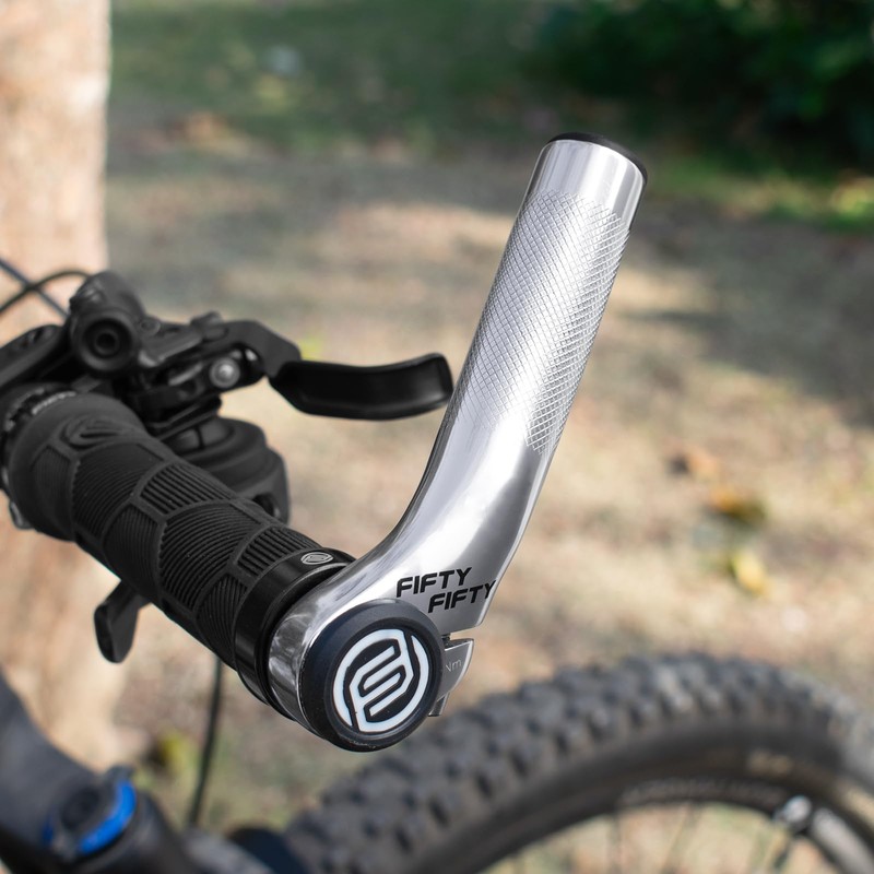FIFTY-FIFTY Bicycle Handlebar Ends, Bar Ends Bicycle, Aluminium Alloy Handlebar