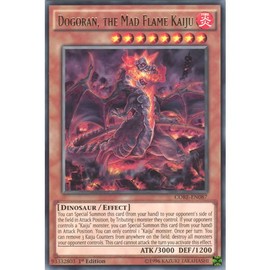 YuGiOh : CORE-EN087 1st Ed Dogoran, the Mad Flame Kaiju Rare Card - ( Clash of Rebellions Yu-Gi-Oh! Single Card ) by Deckboosters