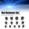 13pcs Stud Nut Remover Set Professional Chromium Molybdenum Steel Damaged