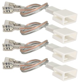 72-8104 Speaker Adapter Wire Harness (Pack of 4) - Compatible with Toyota Camry Corolla Tacoma Tundra Scion Subaru Pontiac - Front Rear Door Speaker Wire Harness Connector Plug