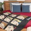 INTIMO MTV Daria Character Panel Faces Plush Fleece Throw Blanket