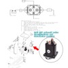 Viefow 12V Club Car Starter Solenoid,Gas Golf Cart Solenoid Fits