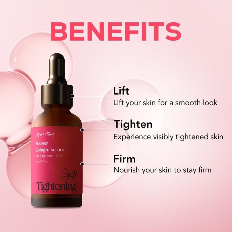 Olivia & Allison Hydrolyzed Collagen Serum 1.0 fl oz -