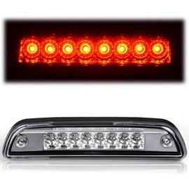 G-PLUS LED Third 3rd Brake Light High Mount Stop Light Fit For Toyota Tacoma 1995-2015, Rear Cab Center Mount Tail Light Clear Lens Chrome Housing 81570-04030