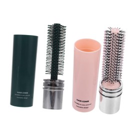 Beavorty 2pcs Round Brush for Blow Drying Mini Hair Brush for Women for Gentle Styling Portable