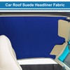A ABSOPRO Headliner Fabric 11.8"Lx57"W Interior Trim DIY Roof Repair