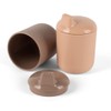 Dantoy - Tiny Biobased Sippy Cups - Mocha & Nude