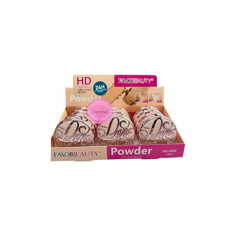 Base De Maquillaje En Polvo Hd Mate Mayoreo 12 Pz