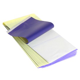 LuLyL 20 Sheets Tattoo Transfer Paper Tattoo Breaking Paper A4 Carbon Paper Tattoo Graphite Tattoo Paper Transfer Foil Paper