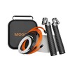 Weighted Jump Rope for Men Women -Interchangeable 1/5lb 1/4lb 1/2lb