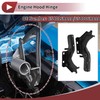 HEROFFIX 1 Pair Hood Hinges for Nissan Rogue 2021-2024 Front