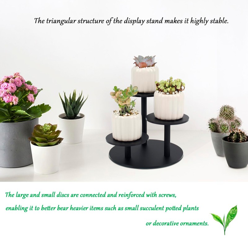 YQUQAQN Frosted Acrylic Table Display Stand for Figure Small Display