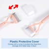 Alpinleux 2 Pcs Metal Eyelash Separator Tool, Eyelash Comb Separator,