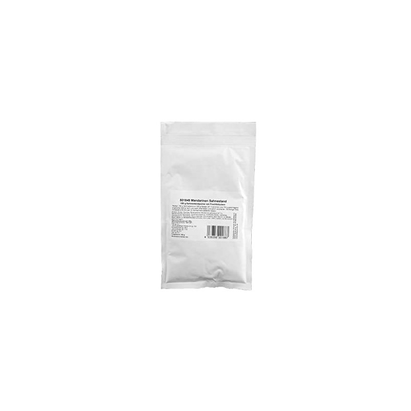 Hobby baker, cream stand mandarins (150 g), cream stiff for