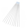 10Pcs Zirconiated Tungsten Electrodes WZ8 White Tip for AC Tig