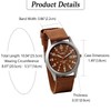 Mens Watch Waterproof Luminous Arabic Numerals Simulated Military Watch Outdoor