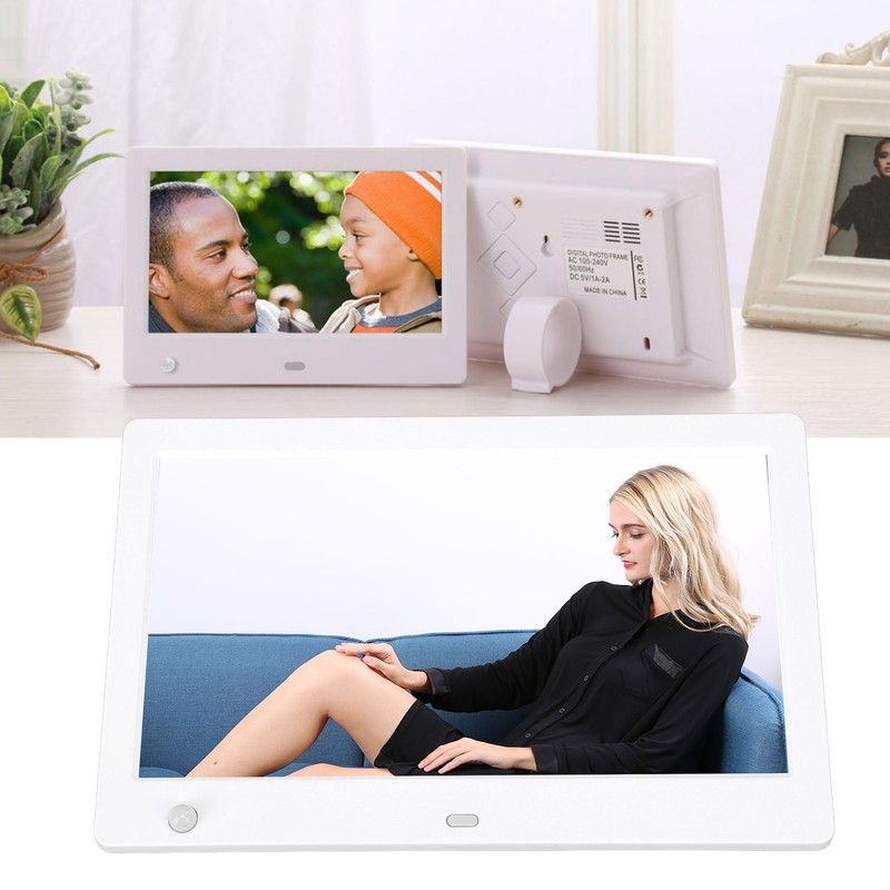 6.8 Inches Digital Photo Frame 1080P HD Motion Sensor Electronic