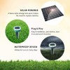 Mole Repellent Solar Powered, 8 Pack Waterproof Ultrasonic Deterrent to