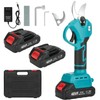 Electric Pruning Shears, Cordless Electric Scissors with 2 PCS Rechargeable