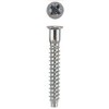 5mm x 40mm HighPoint Confirmat Screws, Pozi-Flat Head, Zinc, 100pc