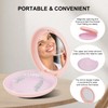 LONGMON Slim Retainer Case,Compatible with Invisalign,Aligner,Contain Remover Tool,Chewie,Pink Retainer Case