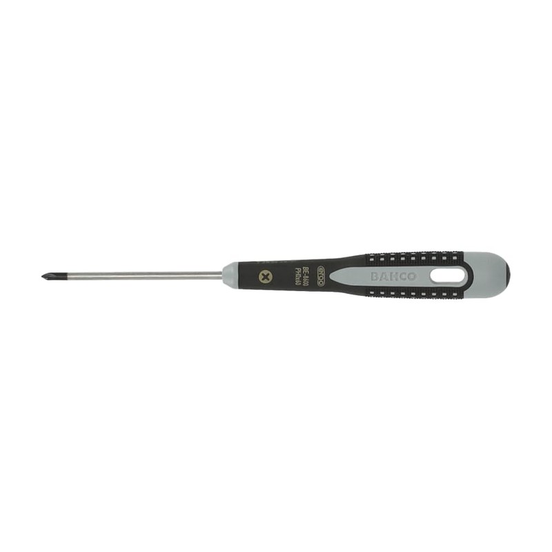 Bahco BE-8611 "Ergo" Ph-1 Screwdriver, Multi-Colour, 197 mm