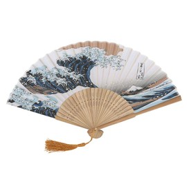 Abanicos De Mano, Abanico de Mano Plegable, abanicos japoneses Retro Elegante Abanico De Mano Abanicos De Mano Para Recuerdos Abanico Plegable con borla para Regalos de Boda