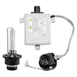 HIMARKLIF HID Xenon Headlight D2S Bulb & Ballast Compatible with Acura Honda Mazda Mitsubishi HID Ballast Control Unit Assembly Module Replace#: W3T19371 W3T15671 W3T16271
