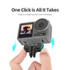 Magnetic Quick Release Adapter Mount Compatible with DJI Action 4/3/2,